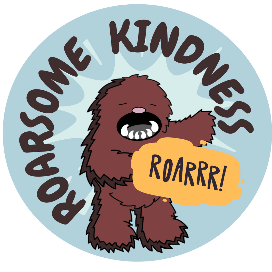 #bemoreyeti Kindness Stickers (delivery offer)