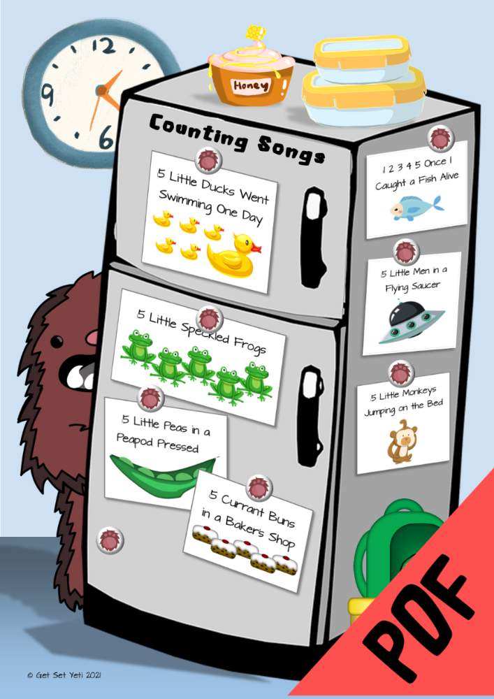 Counting Songs Resource