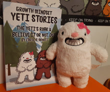 Load image into Gallery viewer, Plush Dot and Growth Mindset Yeti Stories
