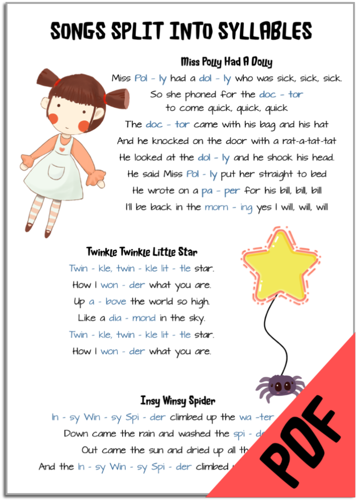 Syllable Songs Resource